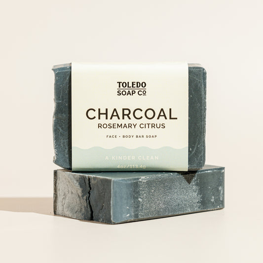 Rosemary Citrus Charcoal Bar Soap
