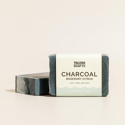 Rosemary Citrus Charcoal Bar Soap